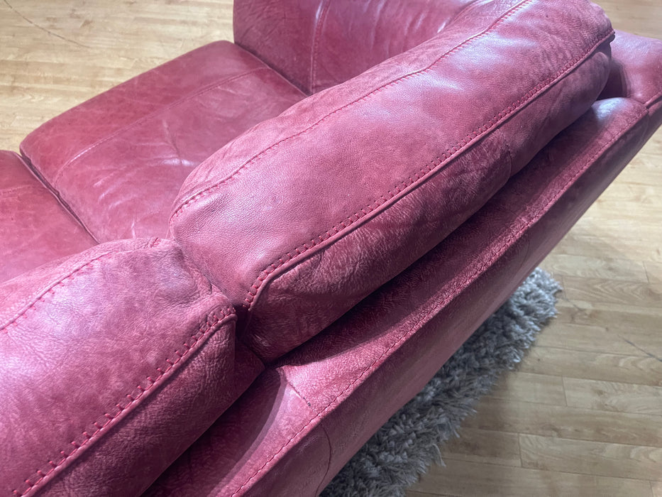 Galleria Leather 2 Seater Utah Bordeaux (WA2)