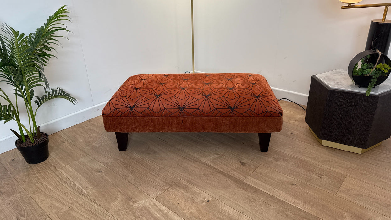 Sydney  - Fabric  - Designer Footstool