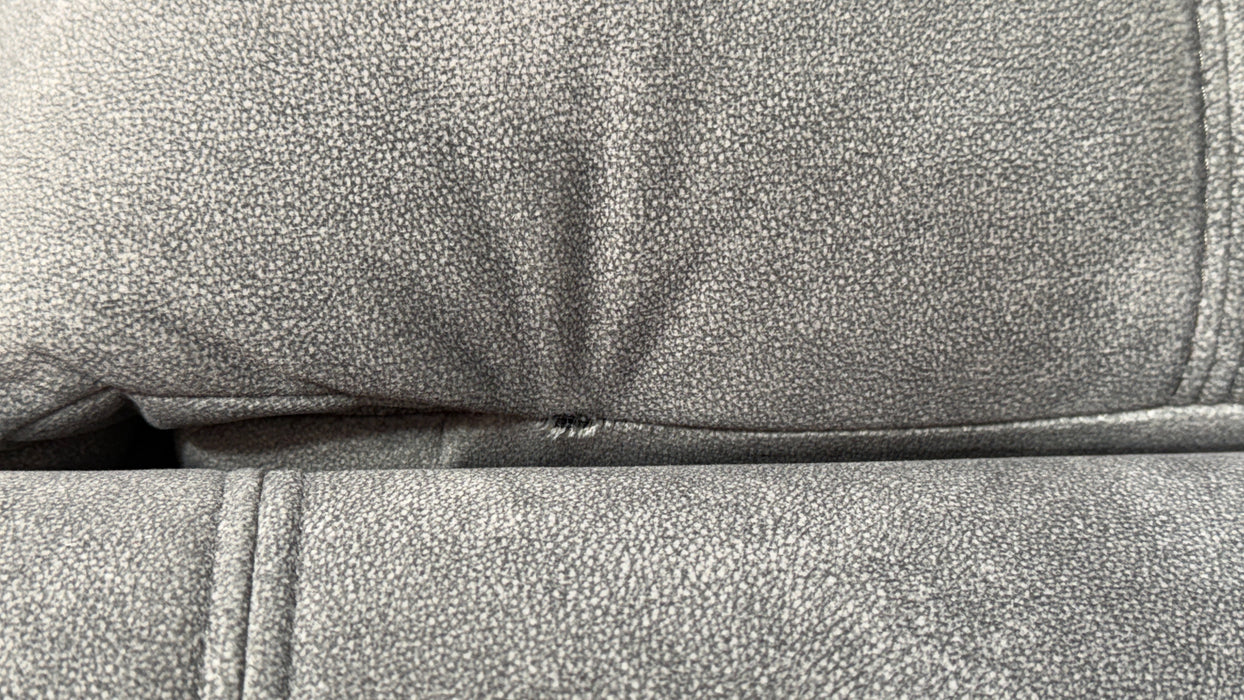 Sofology Marvella Fabric 1.5 Corner 3 Power Recliner/Headrest in Lifestyle Flecked Mocha
