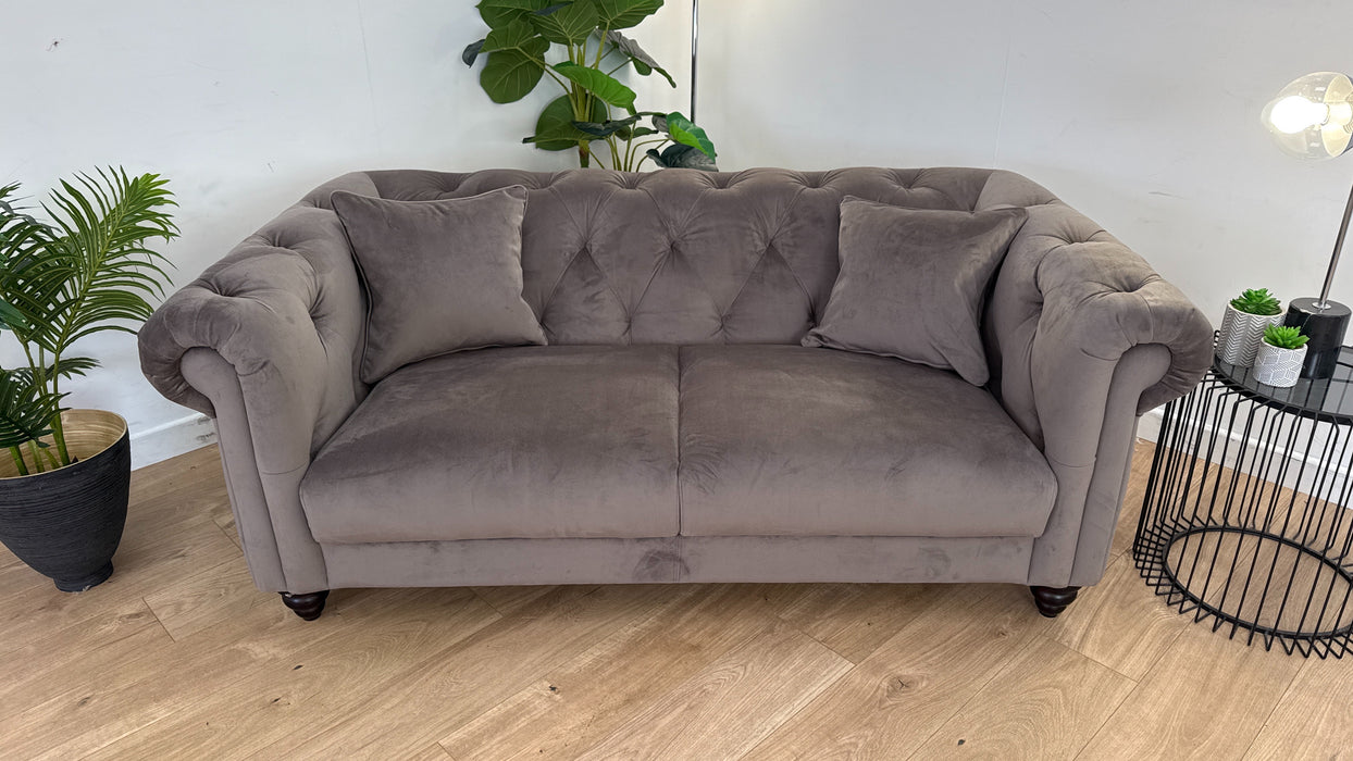 Balmoral Ltd Edition 2 Seater Sofa - Matt Velvet Mole