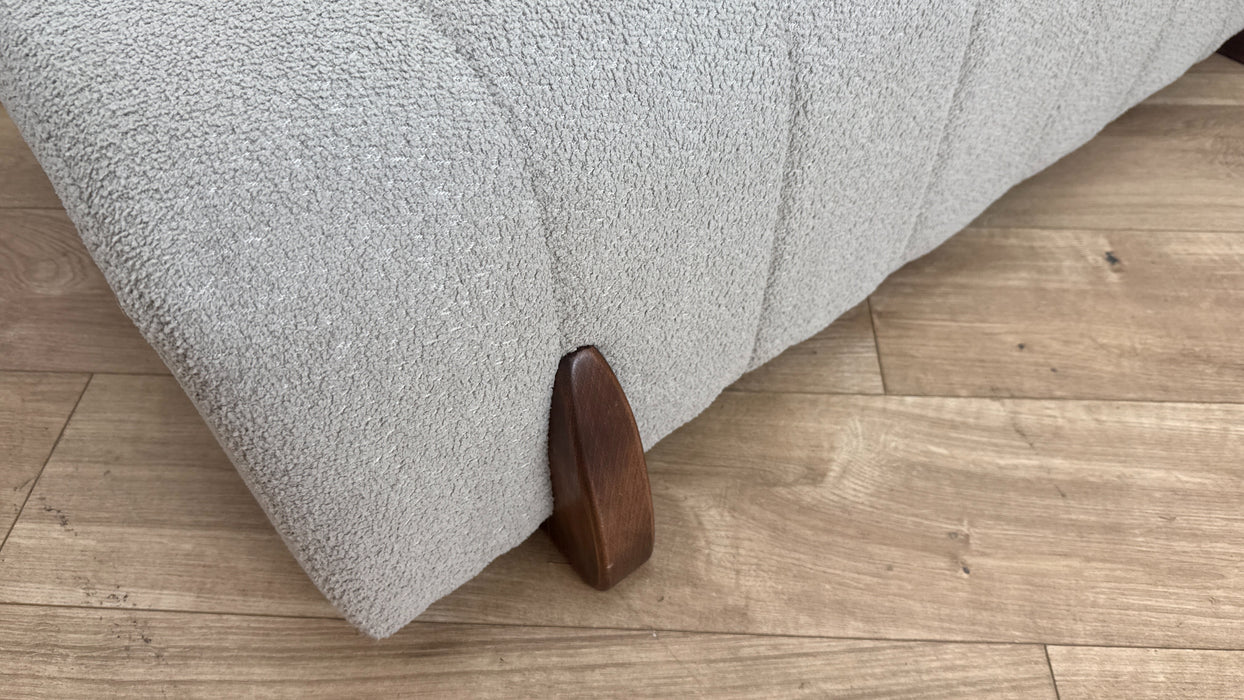 Sofology The Marble Arch Footstool in Pebble All Over