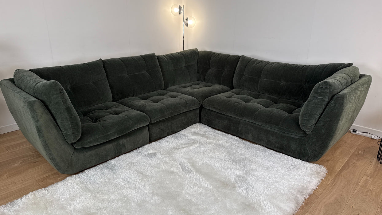 The Cocoon 3 Corner 2 Fabric Sofa