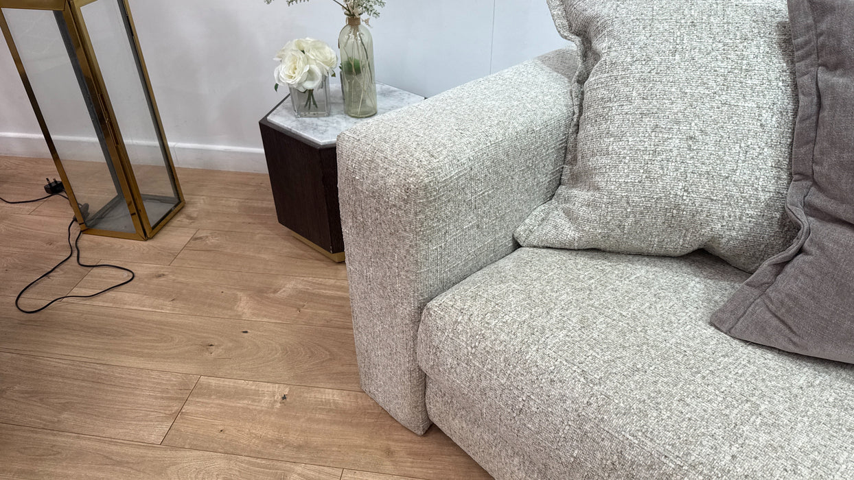Sofology Cove Fabric Grande in Artisan Chenille Ecru Mix