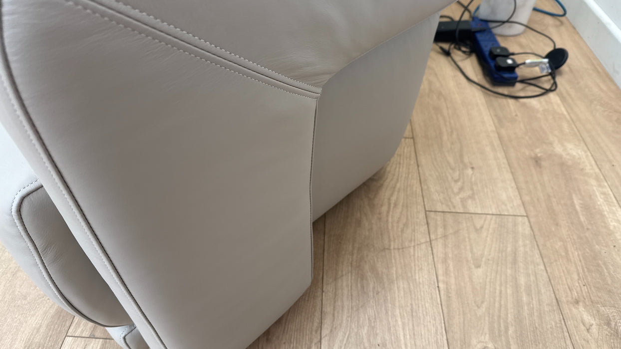 Sofology The Flex Chair in Trusty Matt Leather Stone