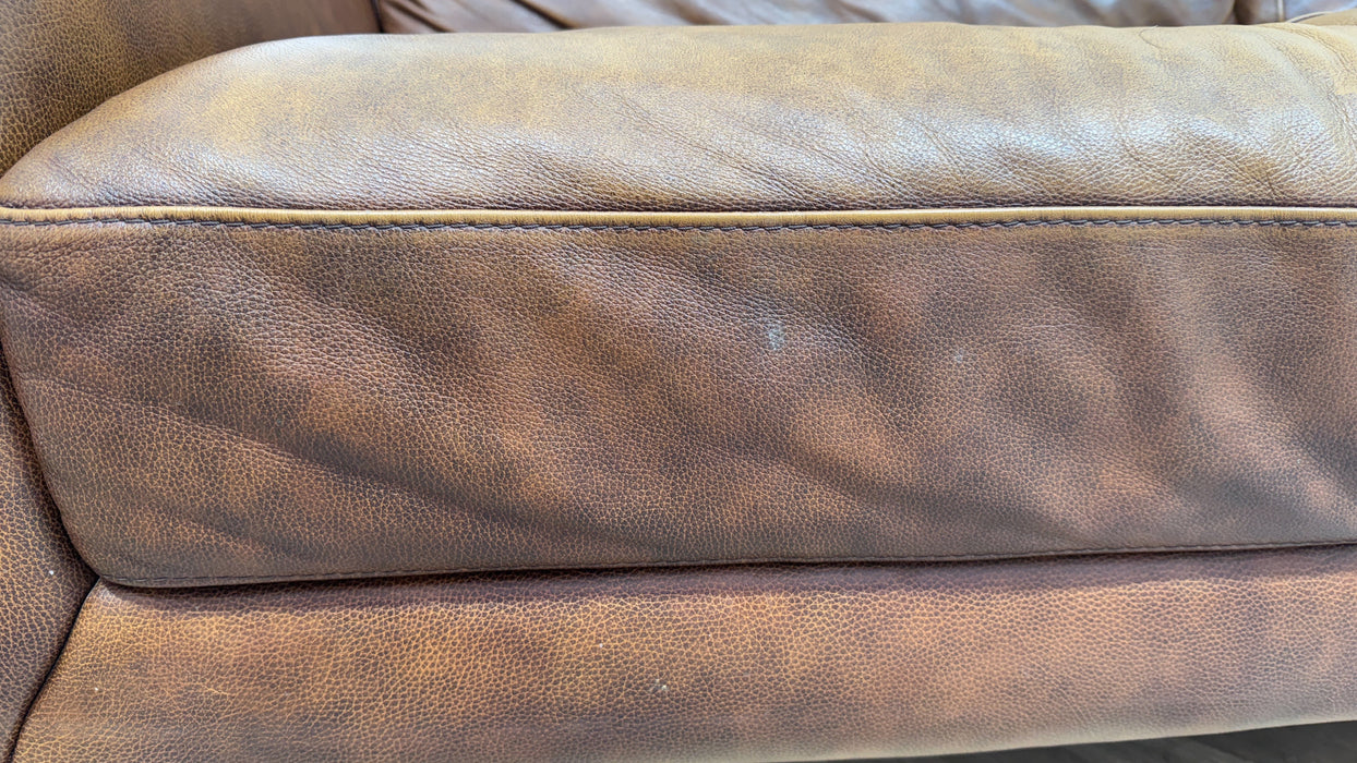 Sofology Cordelia Leather 3 Seater in Virginia Whiskey