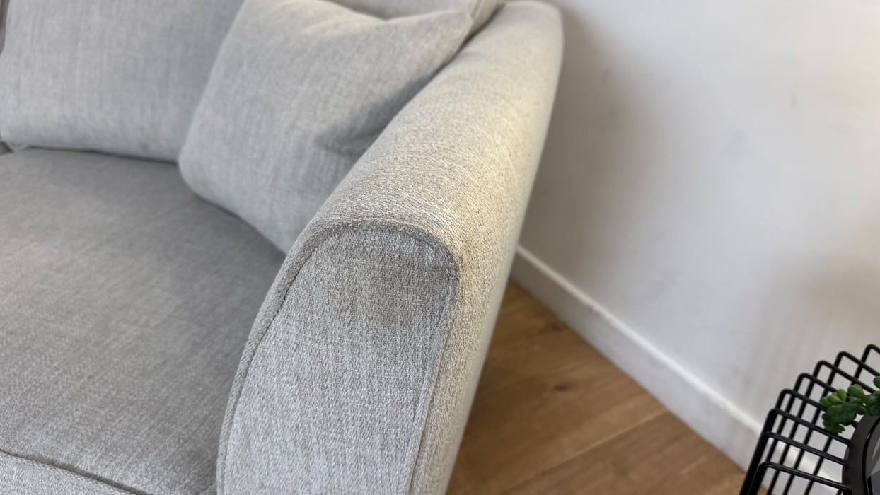 Sofology Mayfair Fabric 3 Seater in Mist/Pearl Mix