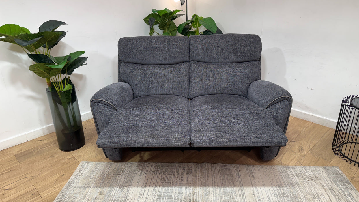 DFS Forster Express Fabric 2 Seater Recliner in Grey