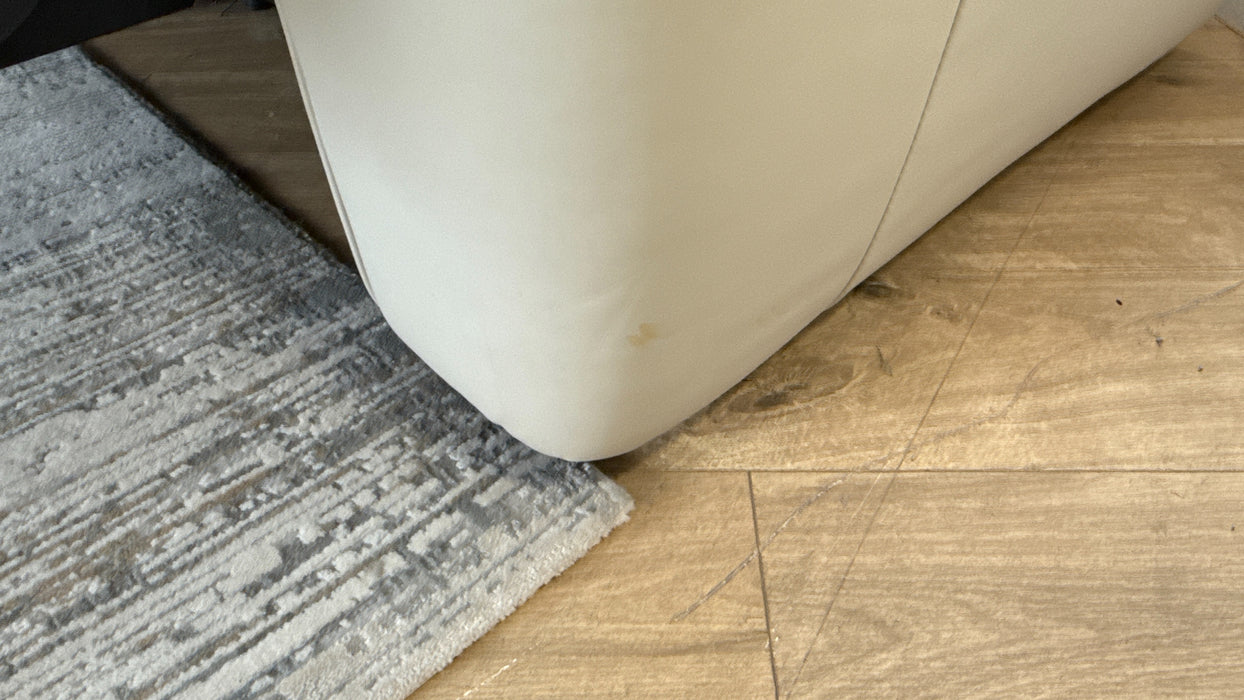 Sofology The Riviera Leather 2.5 Seater Power Recliner/Headrest Heated Seat in Trusty Super Matt Stone