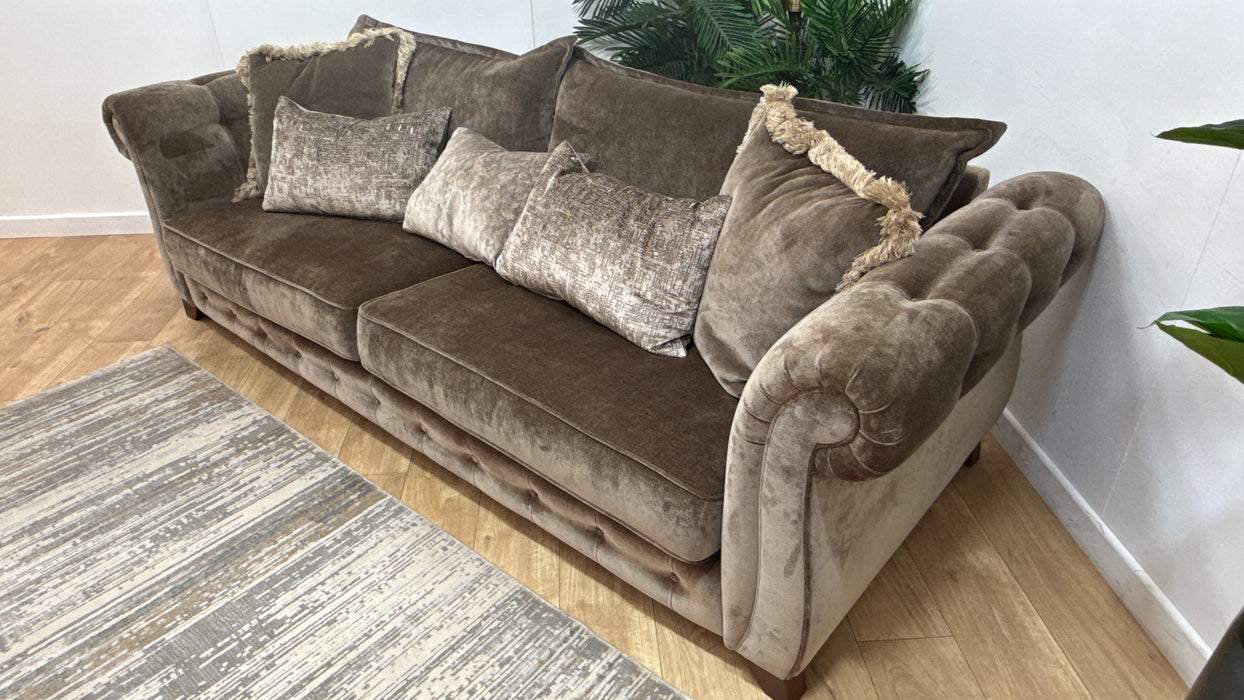 Sofology Grosvenor Grande 4 Seater in Garda Bark Mix