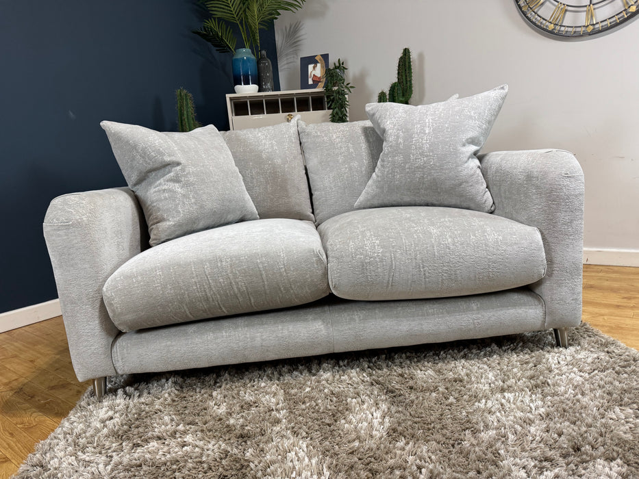 Midland Hill 2 Seater Fabric Silver (WA2)