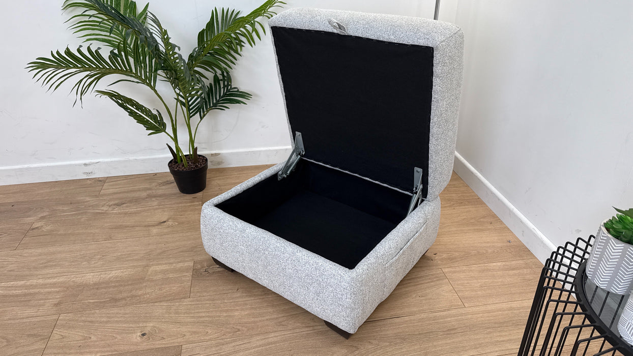 Burrell Storage Footstool - Fabric