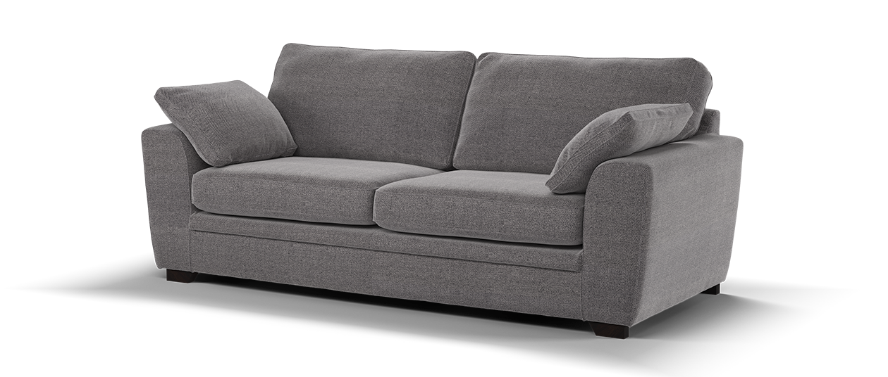 Sofology Chalfont Fabric 4 Seater in Cherub Charcoal