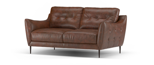 Sofology Cordelia Leather 2 Seater in Virginia Whiskey — The Sofa