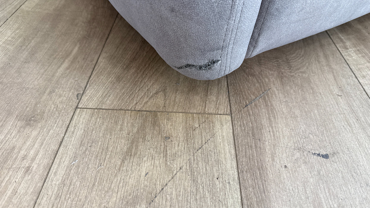 Sofology Marvella Fabric Swivel Chair in Stone