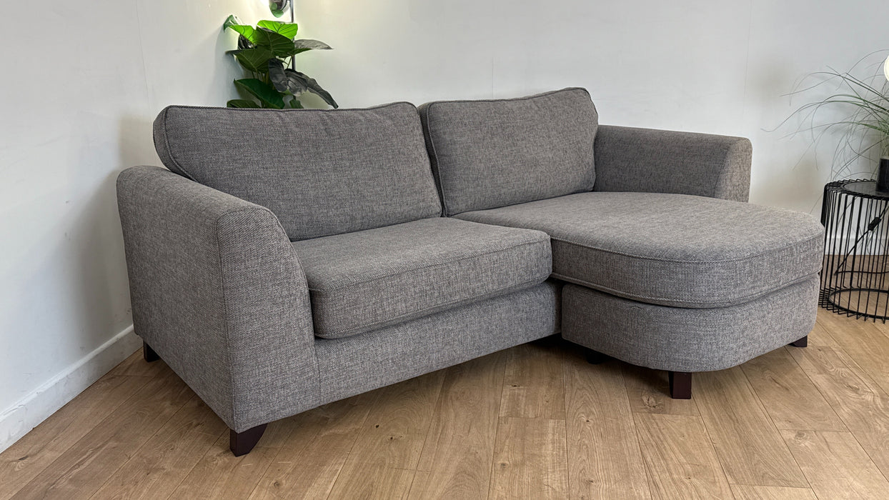 DFS The Lorella 4 Seater Fabric Sofa in Grey