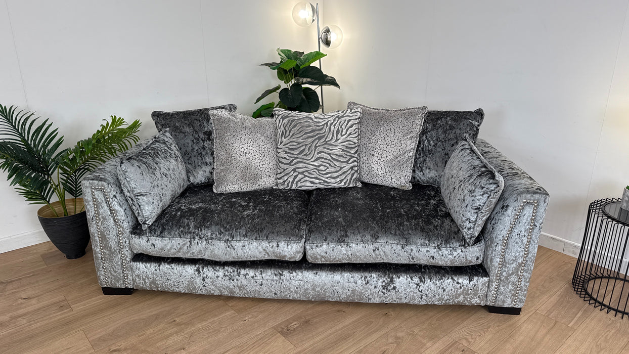 Lyric 3 Seater Fabric Sofa