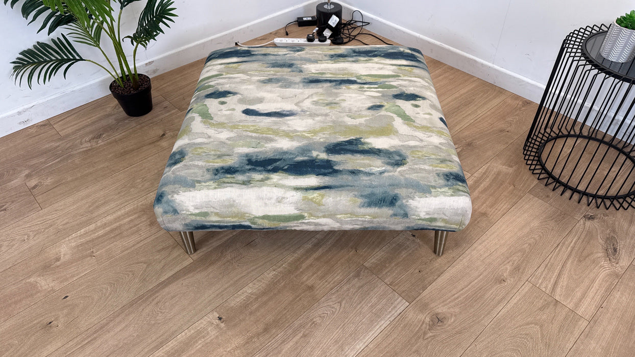 Essence - Fabric Footstool  - Teall All Over