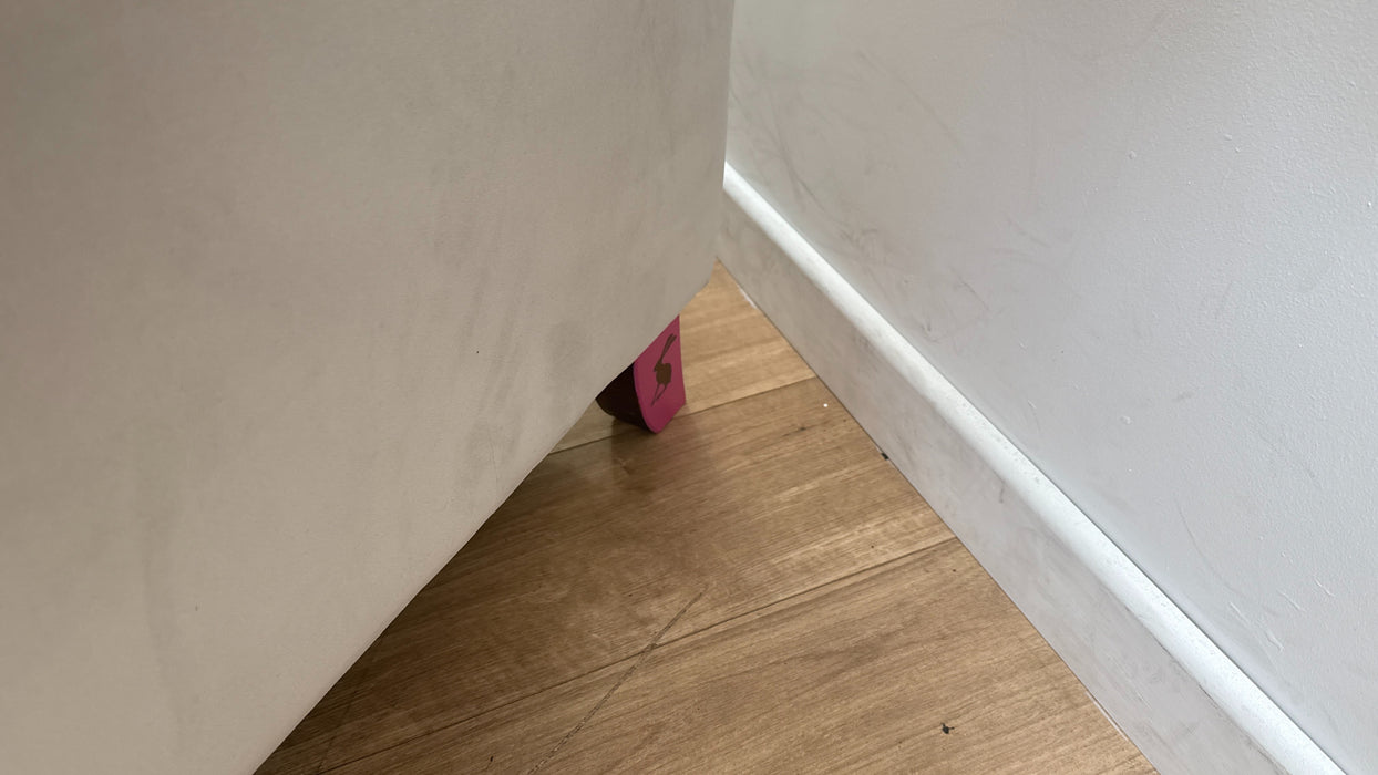 Windsor 4 Seater Fabric Sofa in Stone