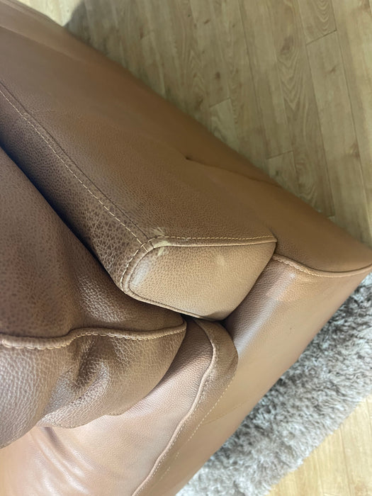 Santino Leather Loveseat - Apollo Tan (WA2)