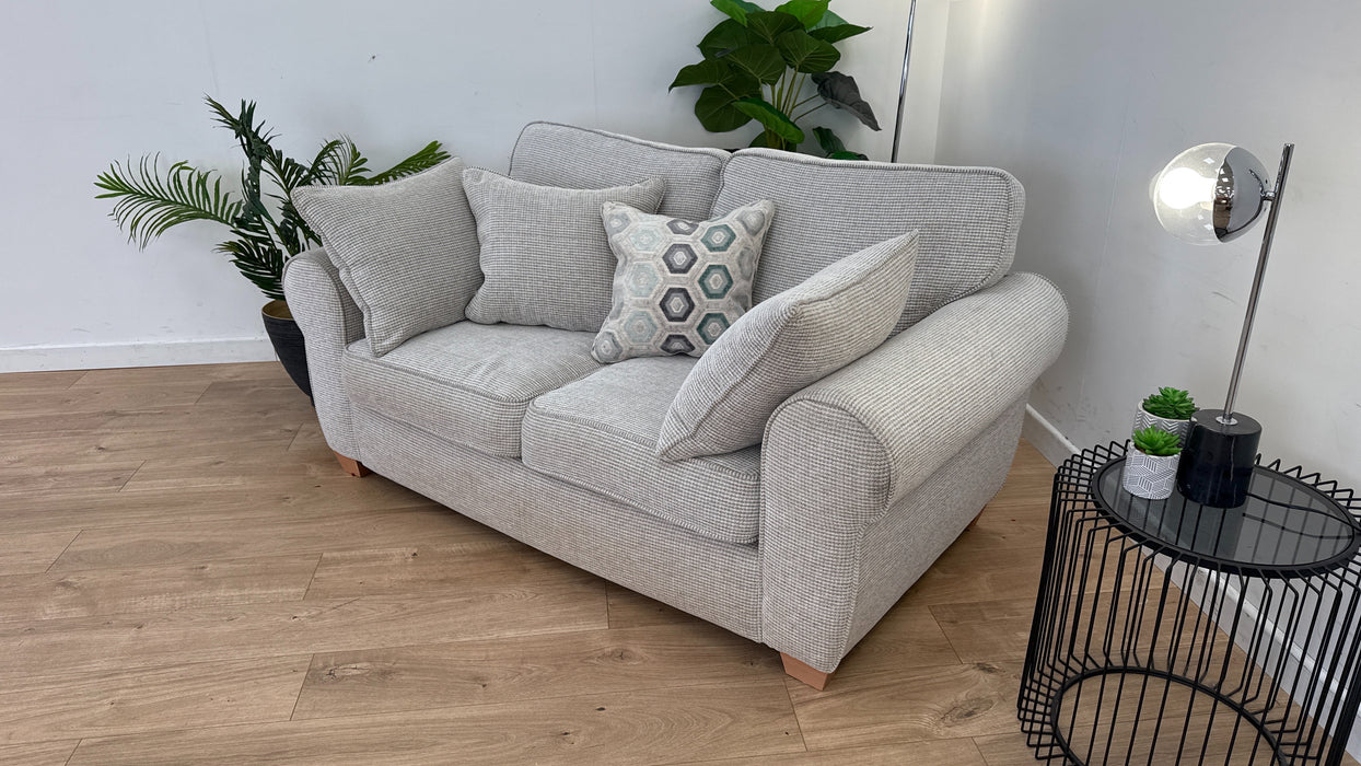 Nimbus 2 Seater Sofa - Fabric - Padstow Beige/Teal mMix