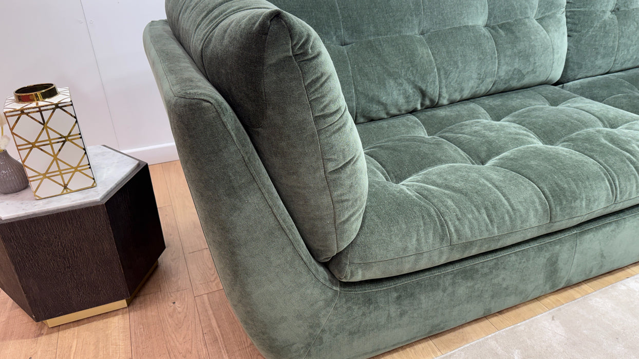 Sofology Cocoon Fabric 2 Corner 1 in Relaxed Chenille Pine