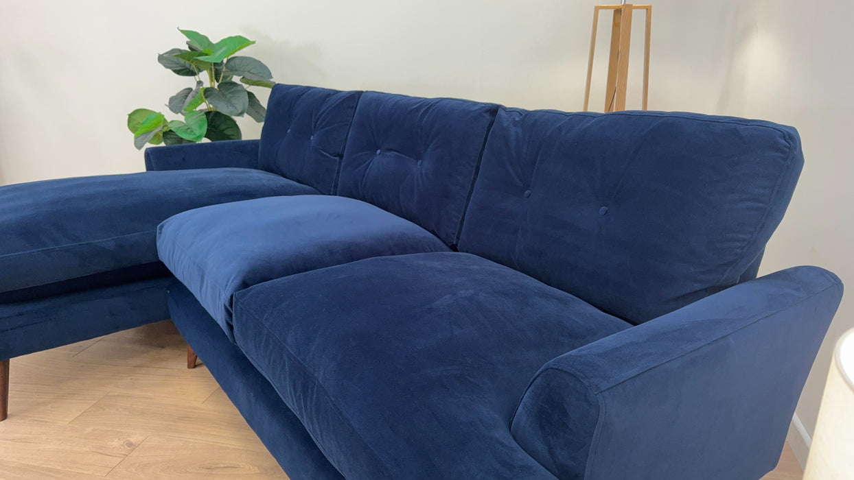 Patterdale LHF lounge chaise Navy