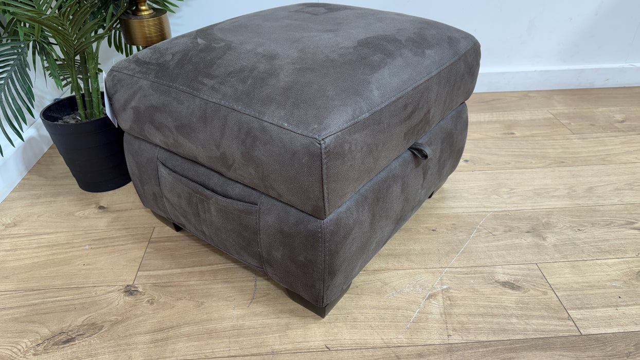 DFS Ivalee Footstool in Pepper