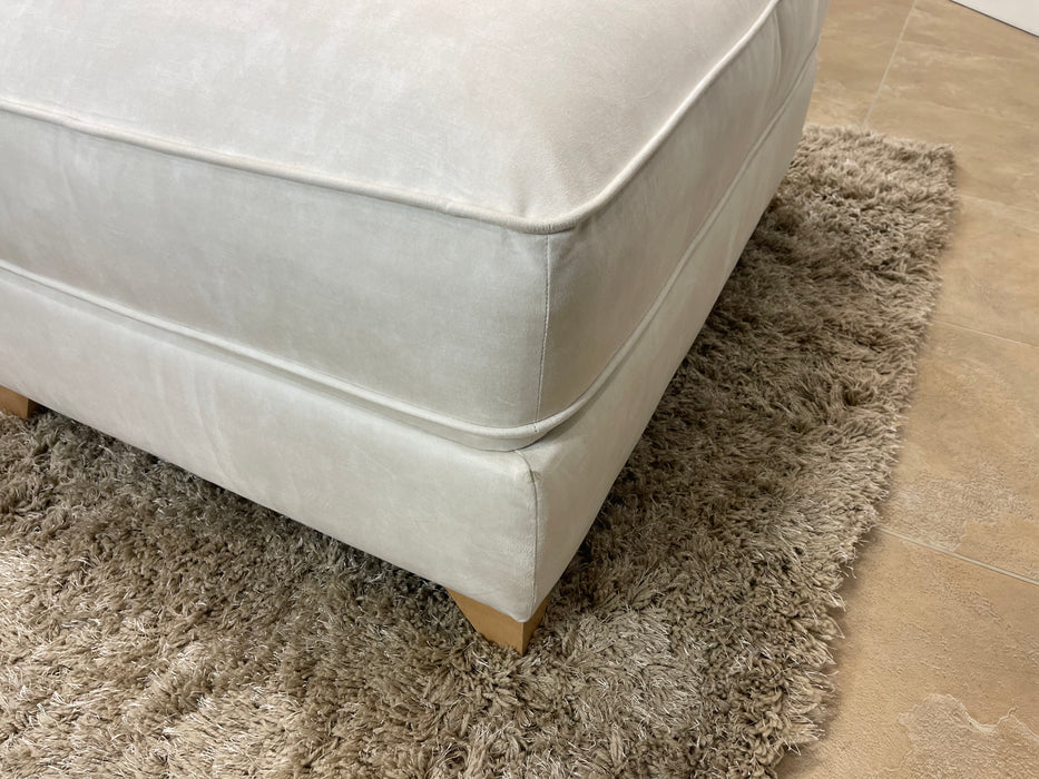 Bartelli Fabric Storage Footstool - Sublime Pearl (WA2)