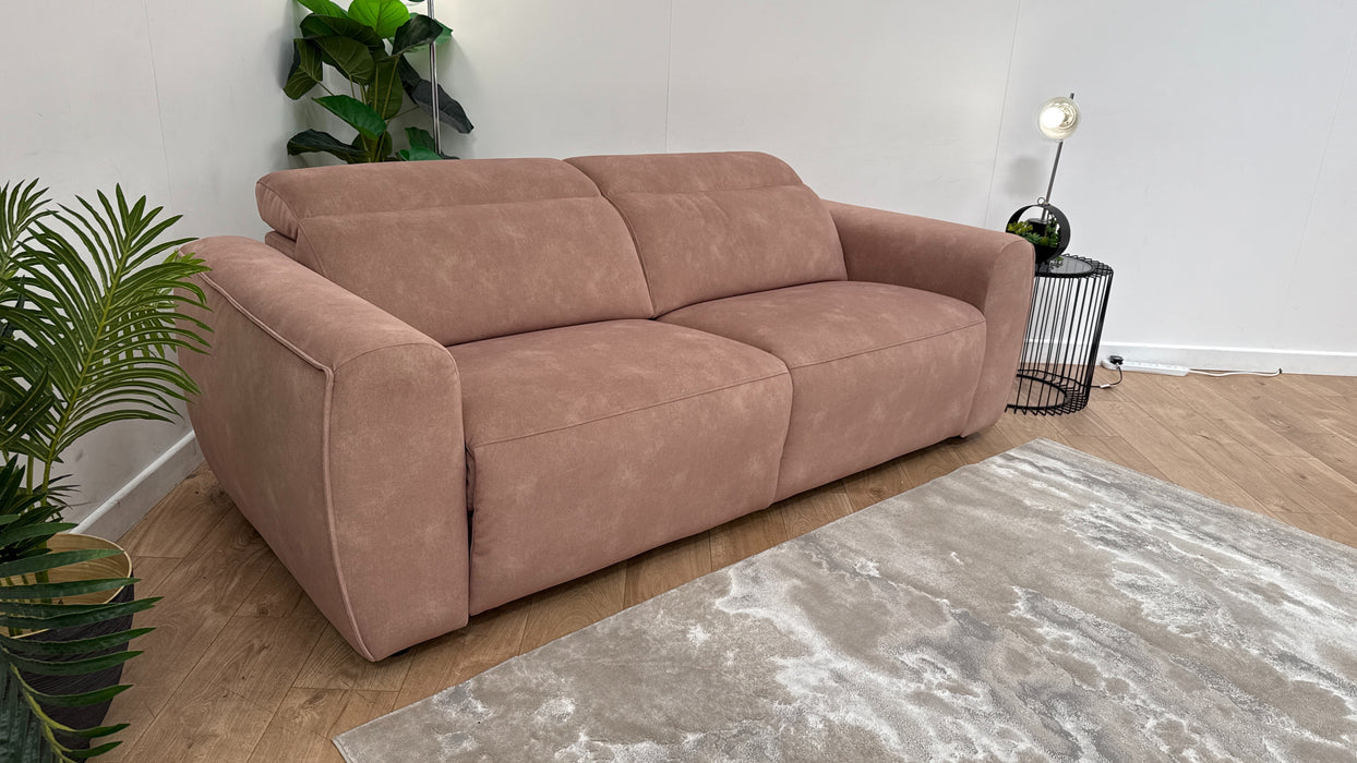 Sofology Bohemia Fabric 3 Seater in Lifestyle Flecked Sand