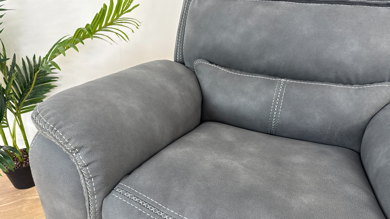 Ledger Power Recliner Fabric Chair