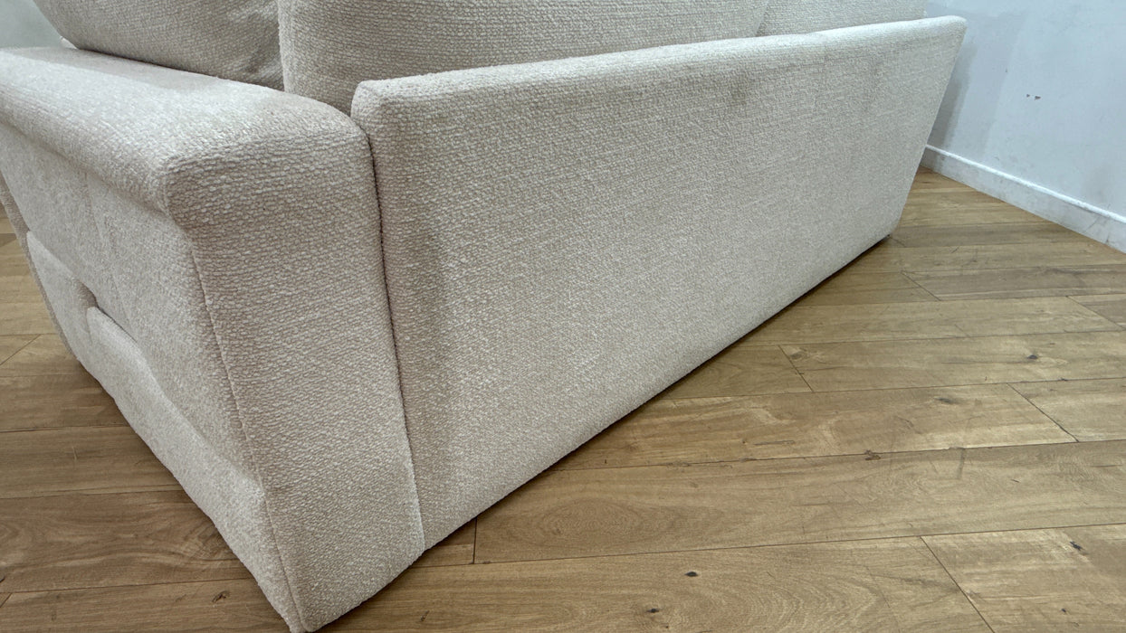Sofology Westwood Fabric 3 Corner 3 No Trim in Soft Boucle Ecru Mix