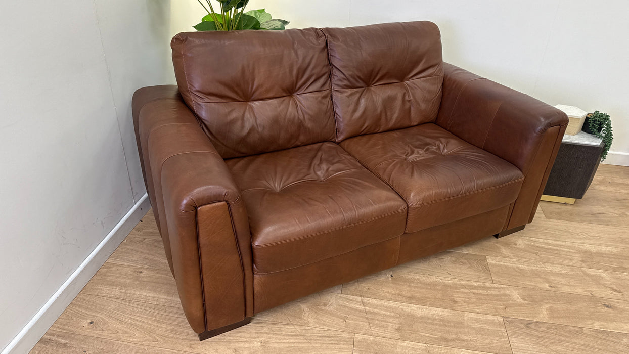 Sofology Maximo 2 Seater in Indiana Brown