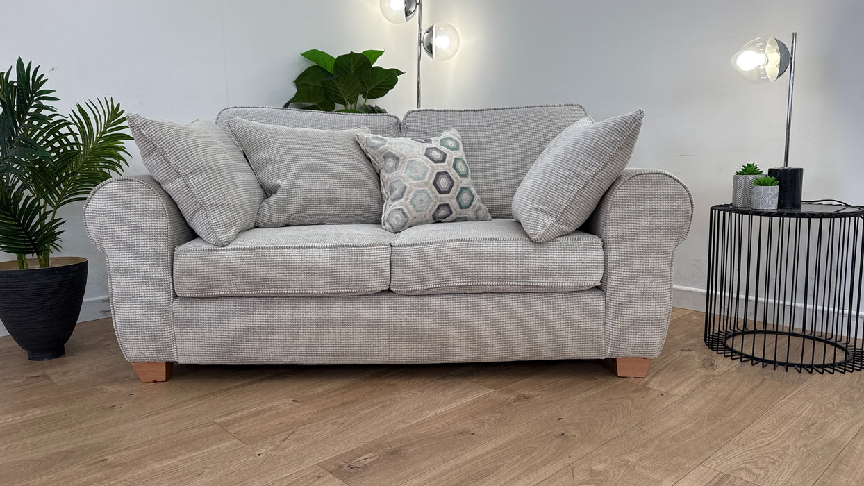 Nimbus 2 Seater Sofa - Fabric - Padstow Beige/Teal mMix