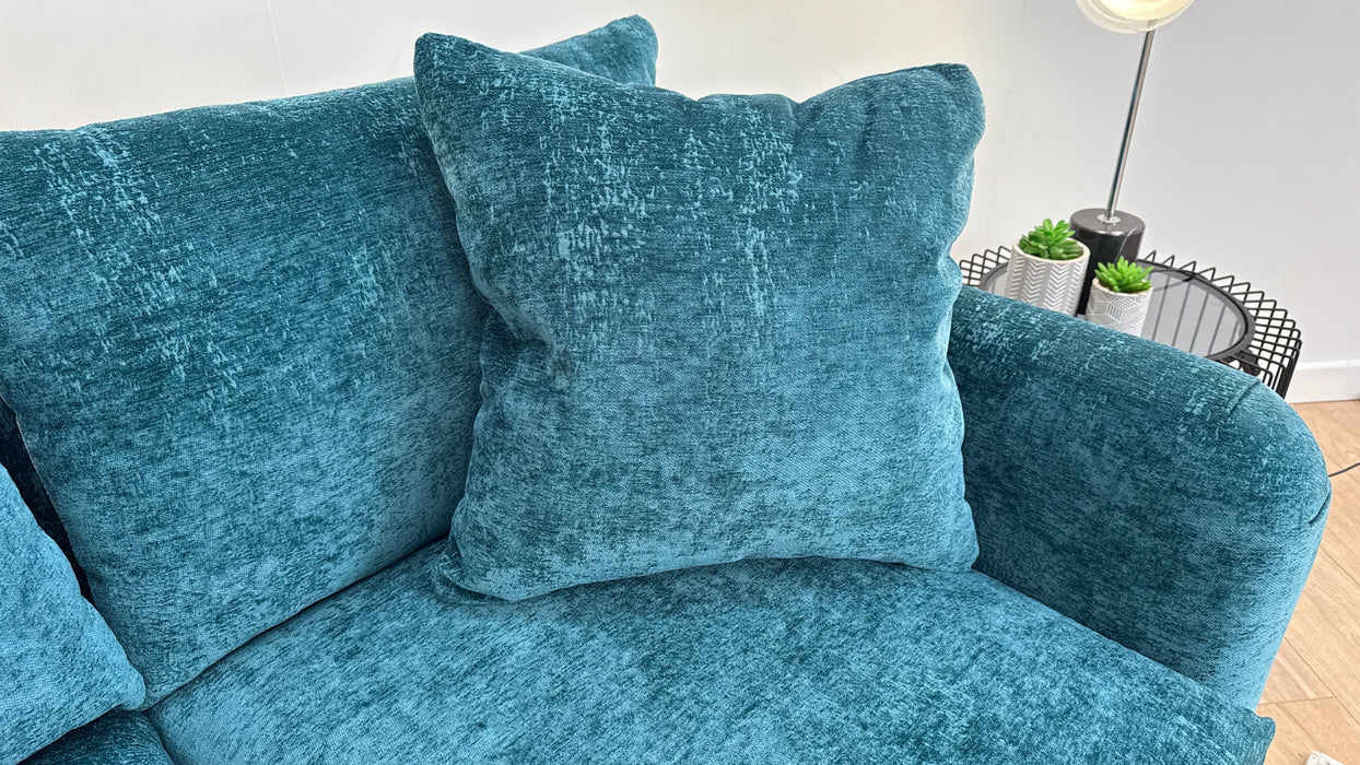 Midland Hill 2 Seater - Fabric Sofa - Meridian Teal All Over