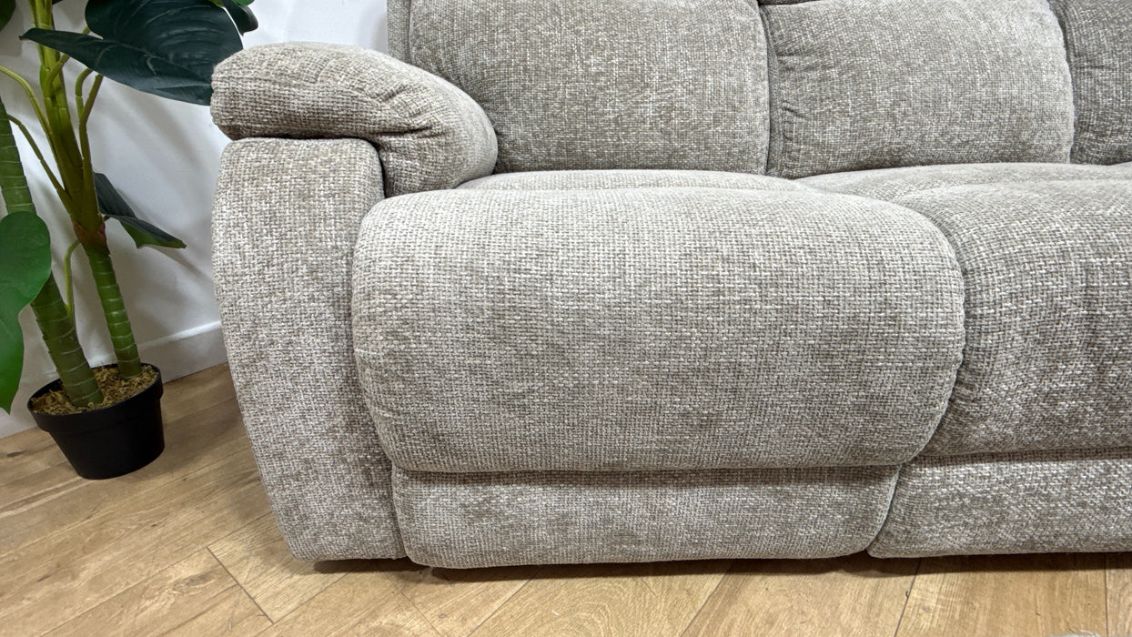 DFS Newbury 3 Seater Power Recliner in Linen