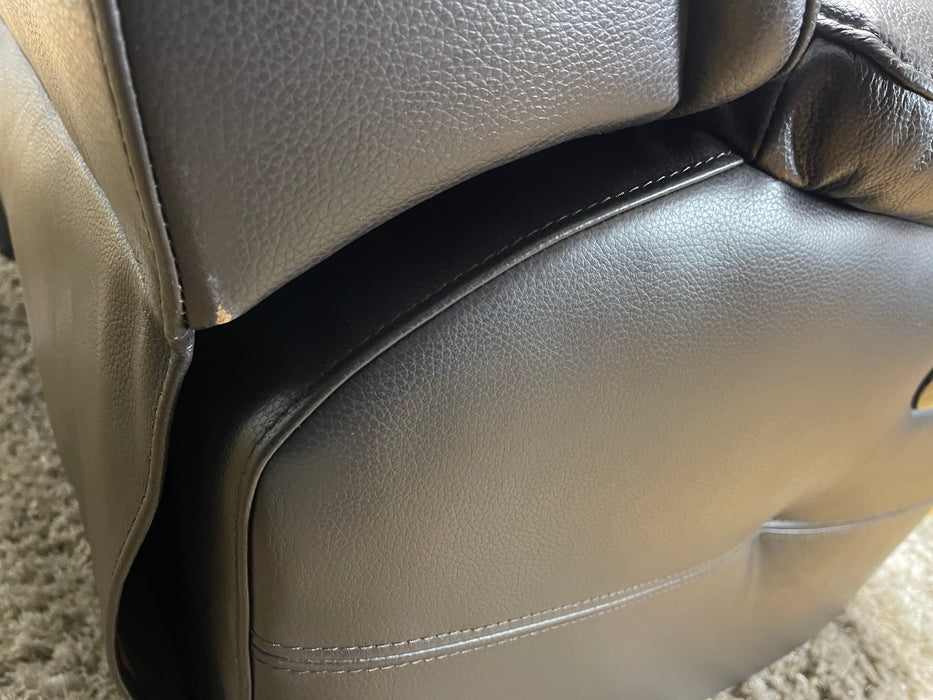 Gracie 2 Seat Power Recliner Black Coffee Leather (WA2)