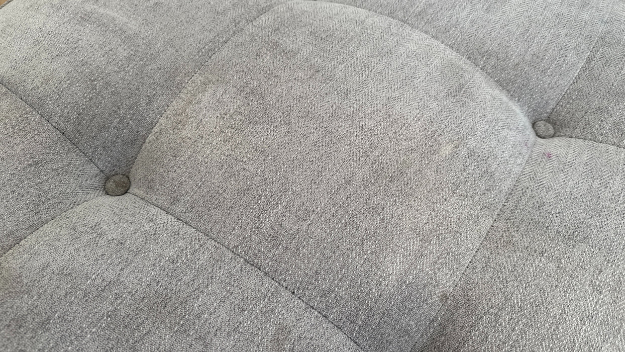 DFS Fabric Bench Footstool in Charcoal