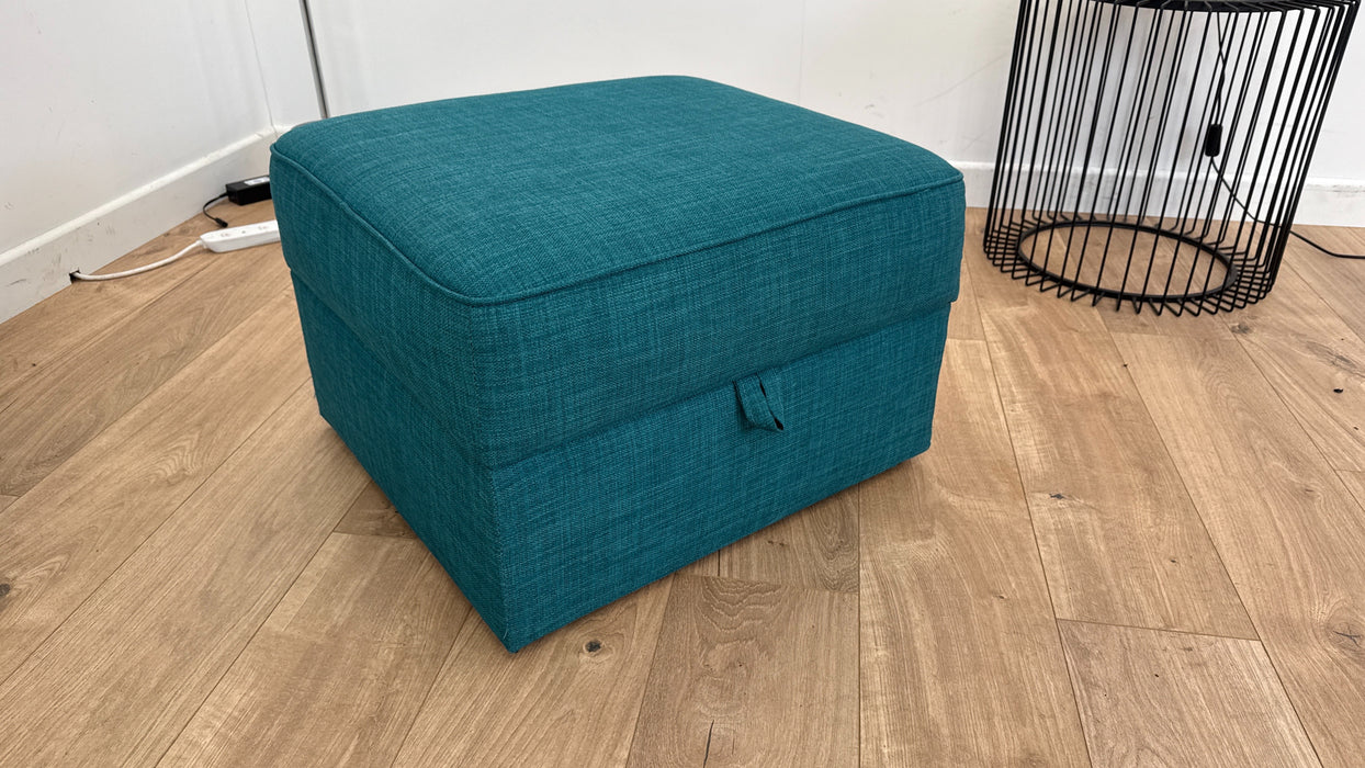 Hetty - Fabric Footstool  -