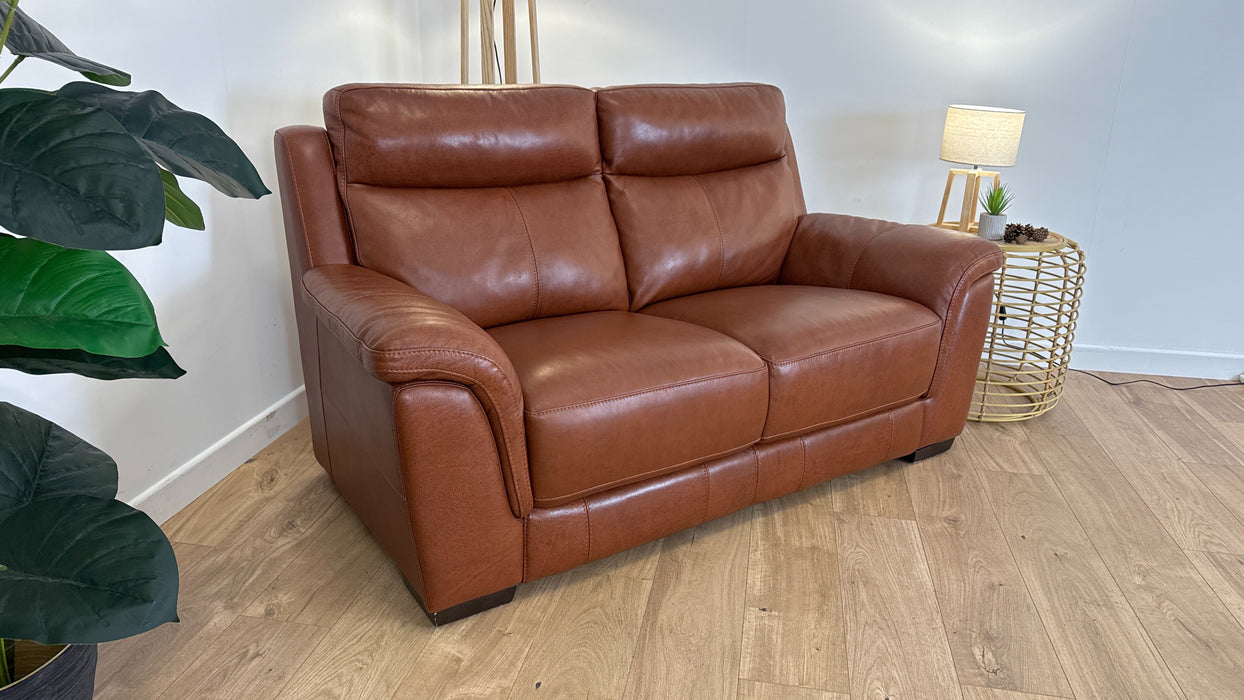 Sabin 3 Seater Leather Sofa