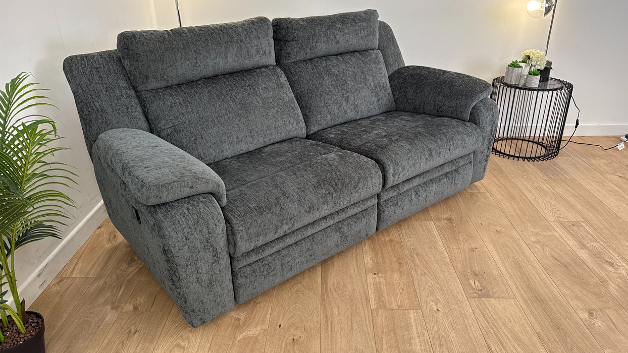 Napoli 3 Seater Manual Recliner