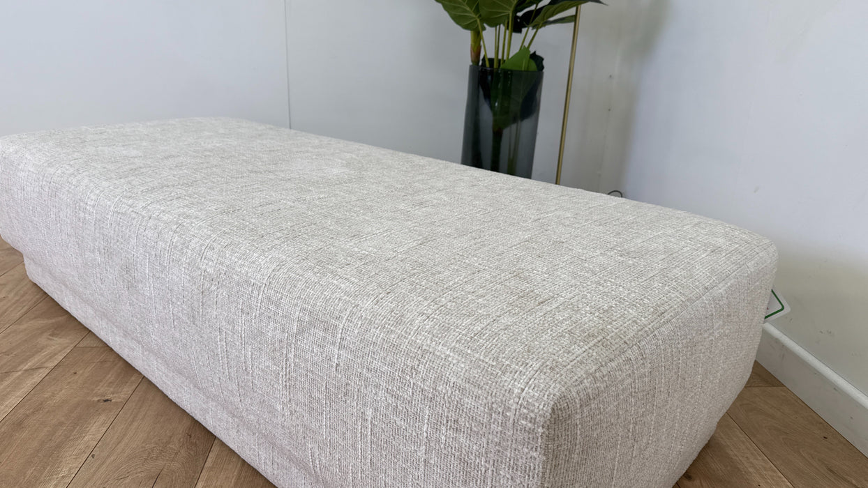 Sofology The Cove Fabric Bench Footstool in Odyssey Afterglow