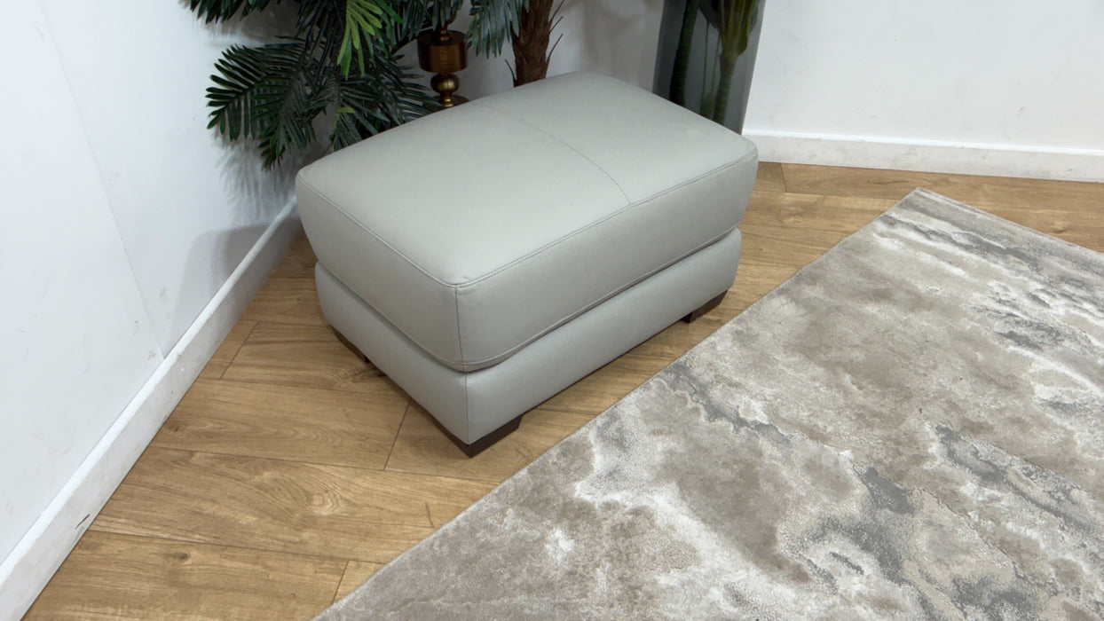 Sofology Elevate Footstool in Trusty Matt Light Grey