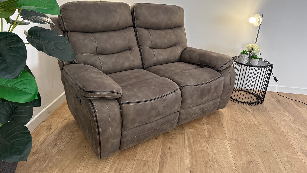 Noah 2 Seater  Manual Recliner - Fabric Sofa