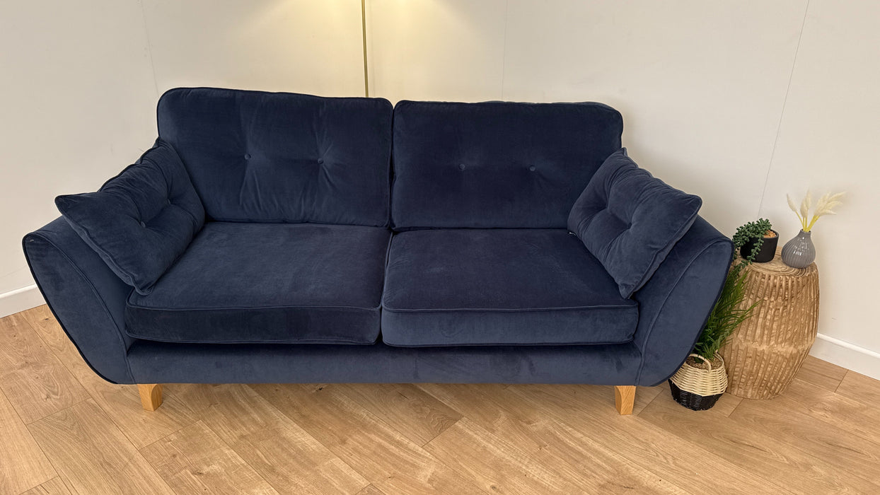 Zinc 3 Seater Sofa  - Fabric