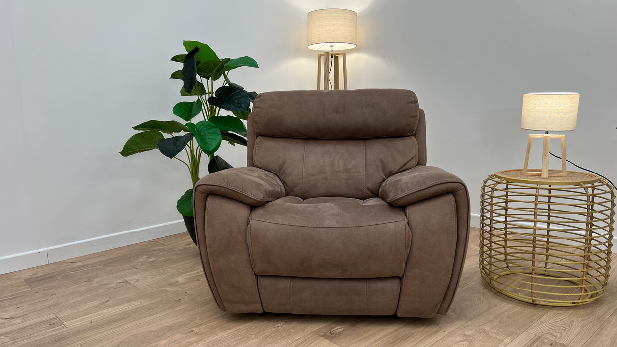 Radley Chair Manual Recliner Natural Fabric