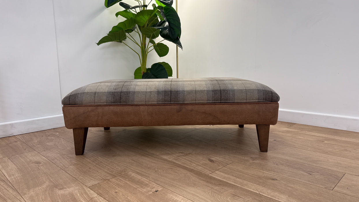 DFS The Alaska Footstool in Brown Combination