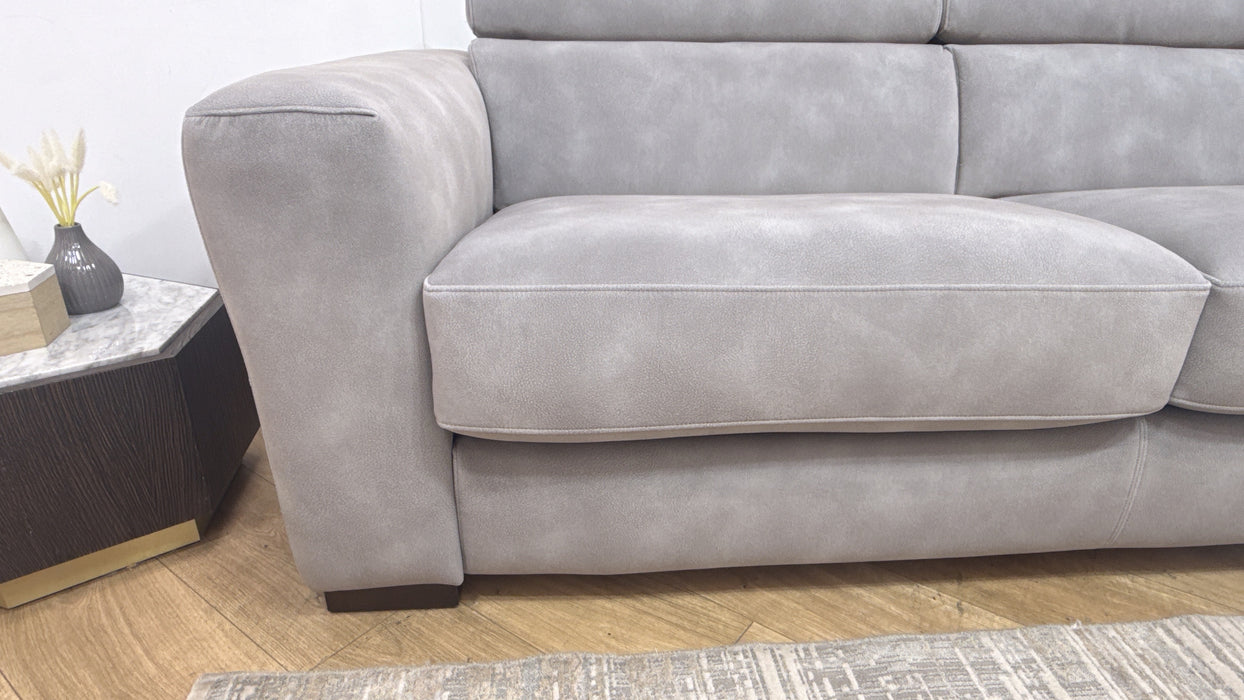 Sofology Metropolitan Fabric 3 Seater Sofabed in Lifestyle Mottled Dove