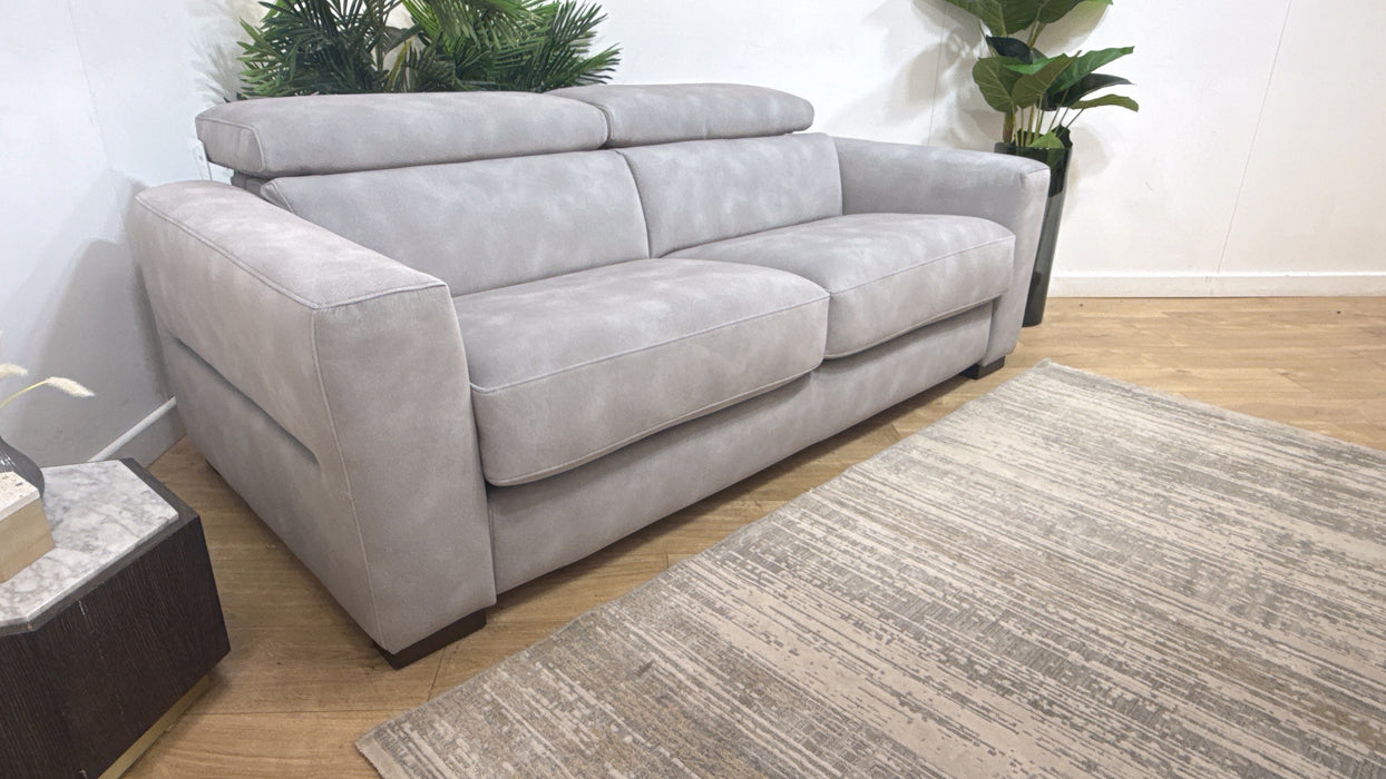Sofology Metropolitan Fabric 3 Seater Sofabed in Lifestyle Mottled Dove