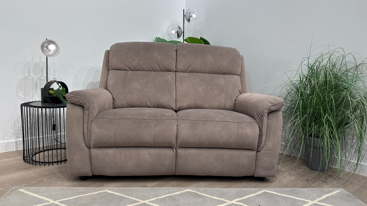 Sofology Bradie Fabric 2 Seater in Lifestyle Flecked Nutmeg