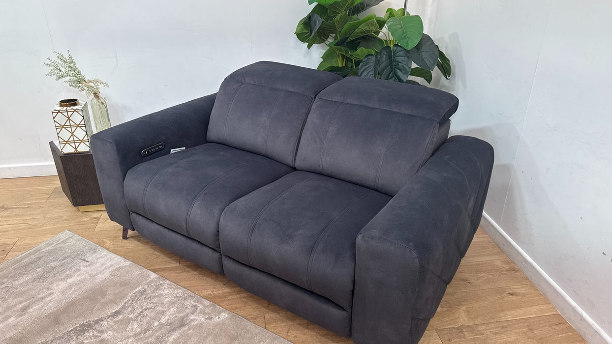 Sofology Allure Fabric 2 Seater Power Recliner & Power Headrest